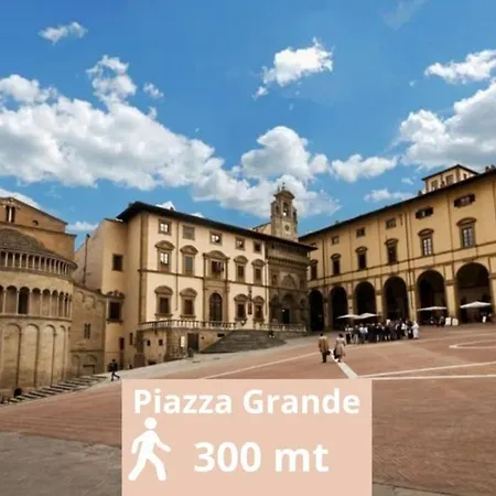 Il Focolare - Centro Storico - Wi-fi - Free Parking شقة أريتسو